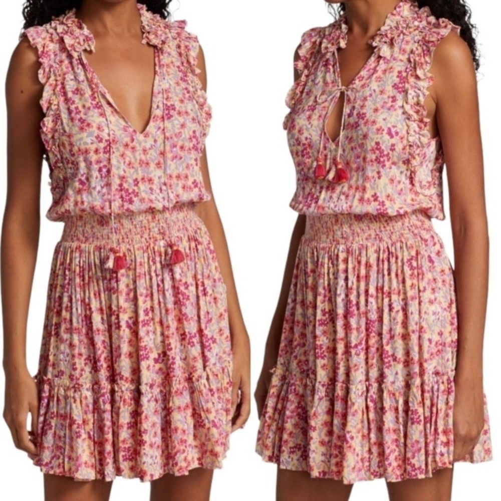 Poupette St. Barths Floral Triny Dress Size M